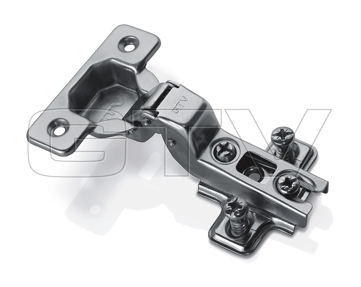 Hinge inset, 110° + plate
