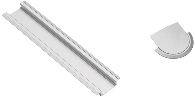 Aluminium LED-Einbauprofil 