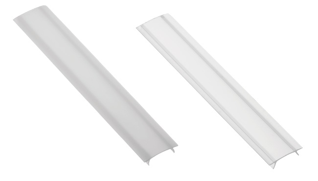 LED profil takaró bepattintós Opál /2 m hosszú/